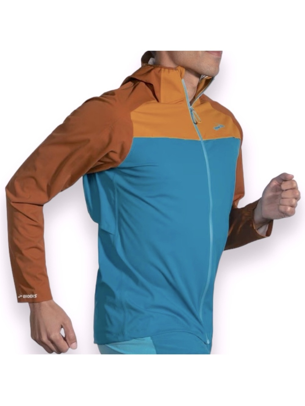 Brooks High Point Waterproof Jacket Lightweight Windbreaker Rain Jacket Running